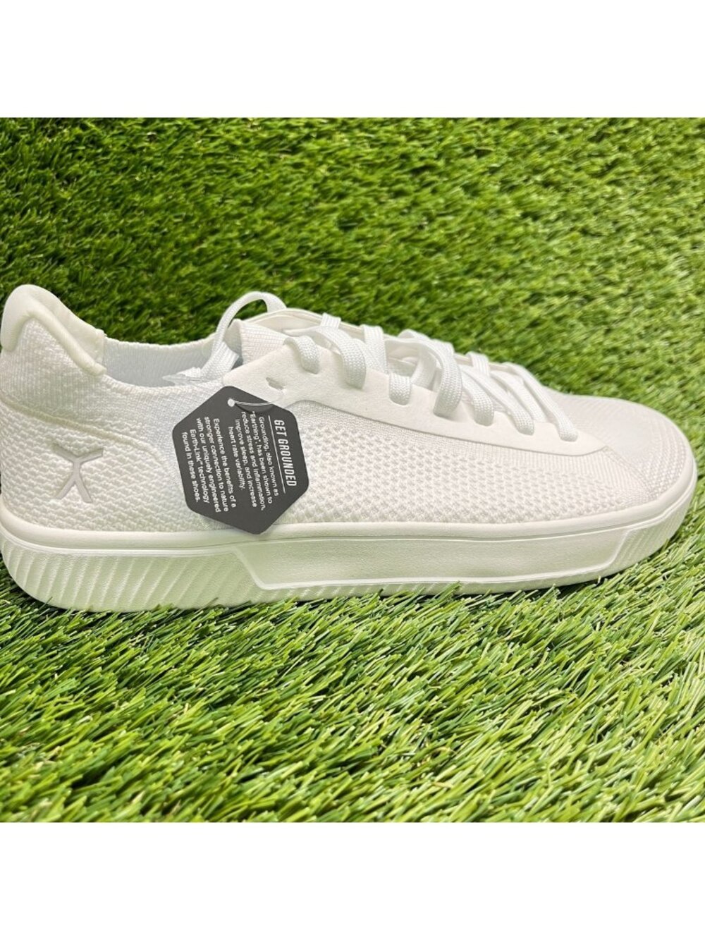 Flux Adapt Trainer White Mens Size 8.5 Womens 10 Athletic Knit Shoes Sneakers